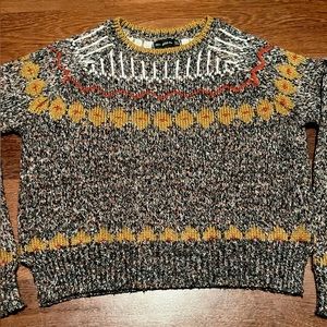 Zara - Beautiful Intricate Knit Sweater